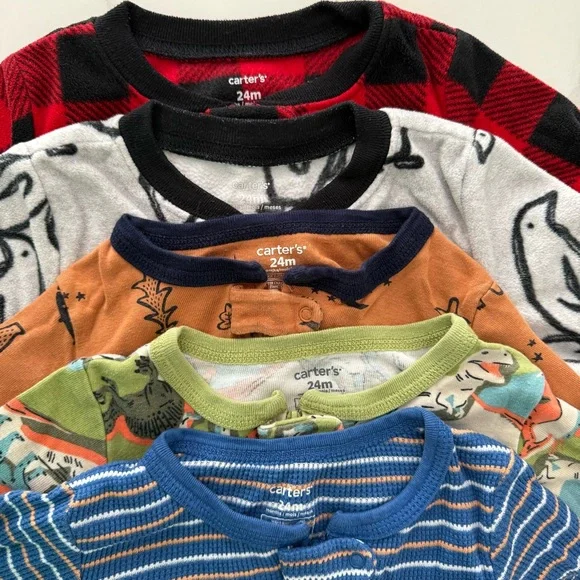 Assorted Baby Footed Pajamas - Picture 3 of 3